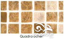 Bordura DEL – Quadra oker, gjerësia 24 cm